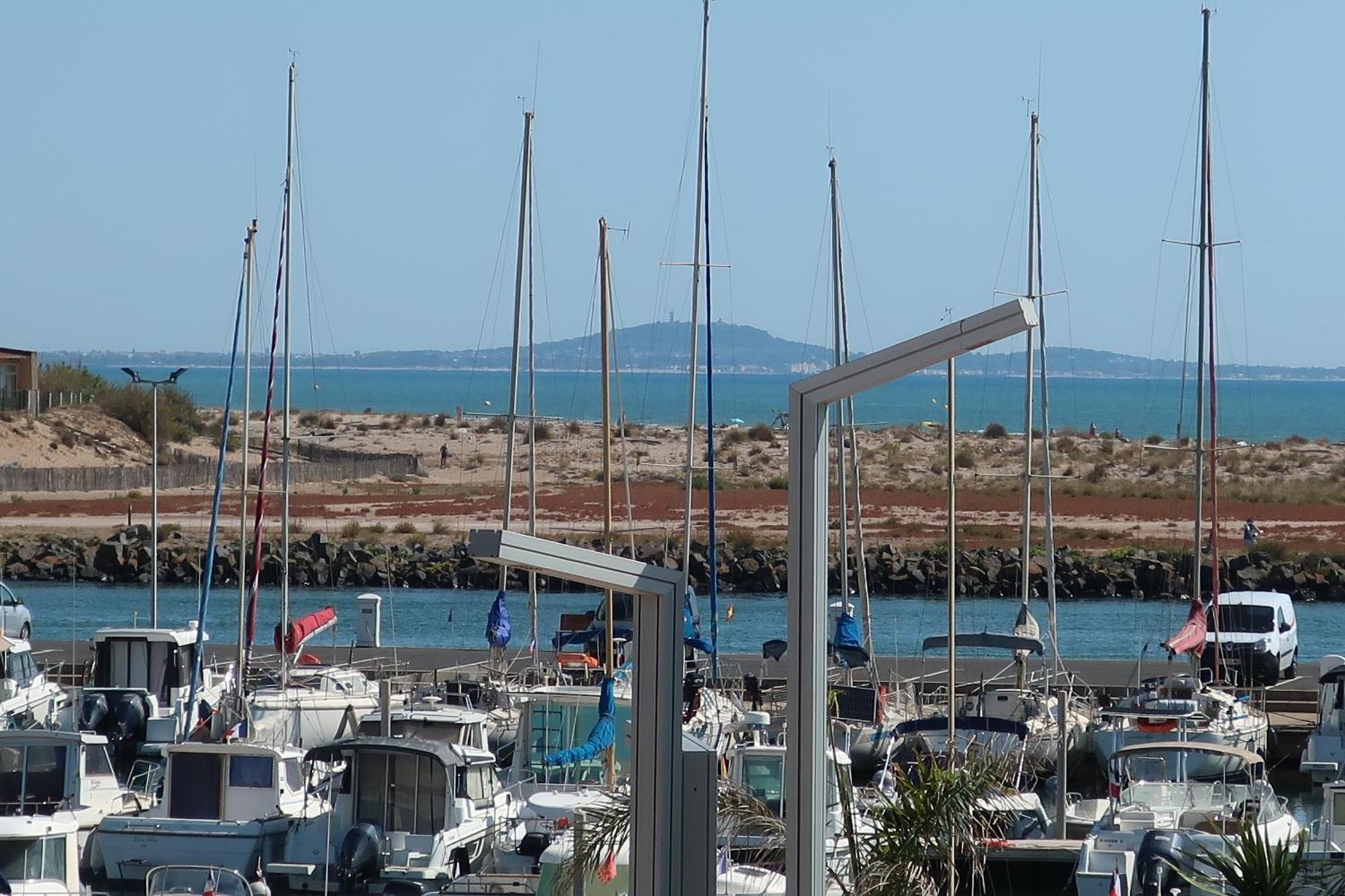 Studio Valras Vue Port Et Mer Wi-Fi Gratuit Exterior foto
